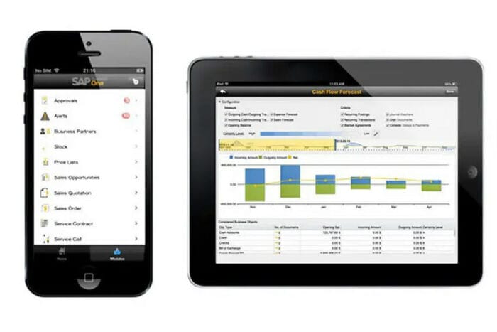 Beneficios de la App de SAP Business One