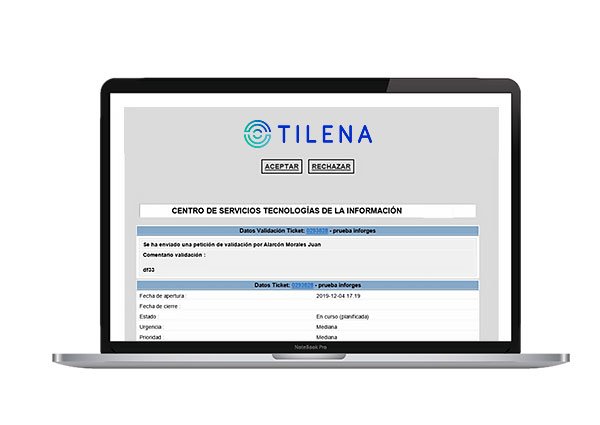 Centro de servicios tecnología de la información Tilena