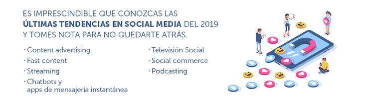 Tendencias Social Media 2019