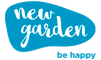 New Garden Be Happy Logo