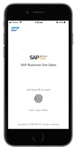 SAP sales APP