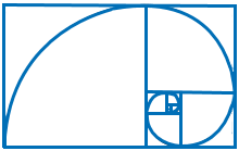 Espiral de Fibonacci. Fuente: ResearchGate – Peter Oeij