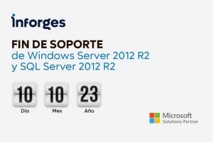 Fin de soporte de Windows Server 2012 R2 y SQL Server 2012 R2