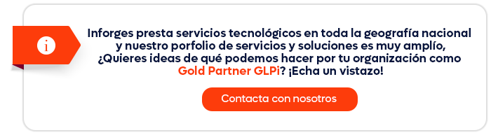 Más información Gold Partner GLPI Inforges