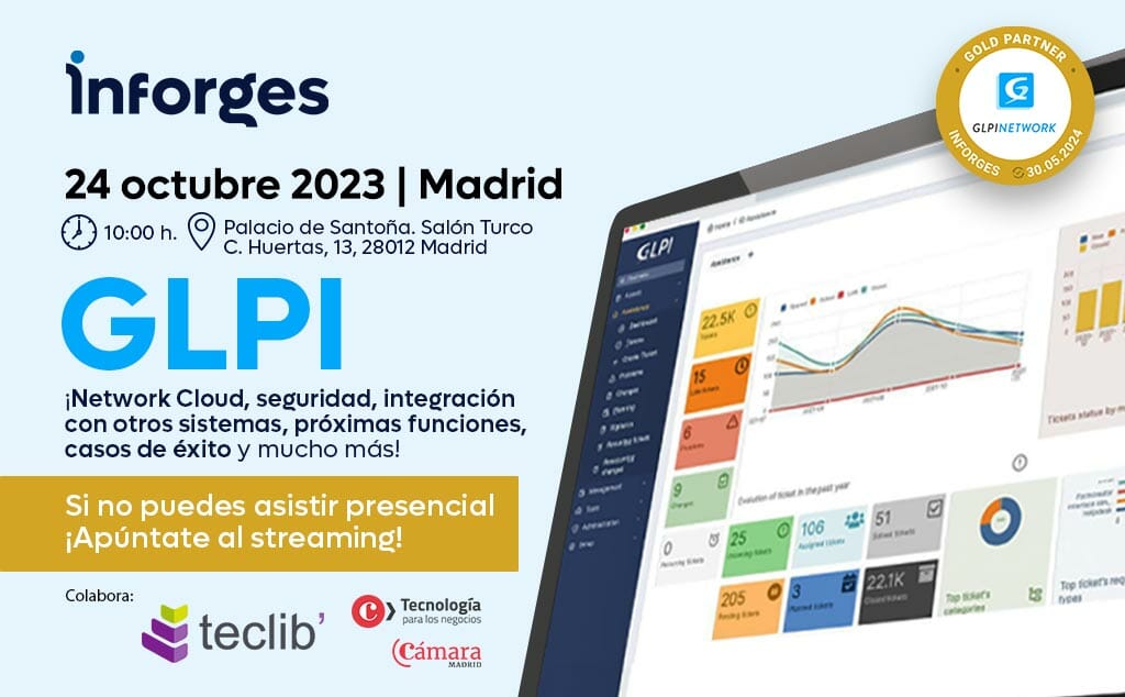 Evento GLPI Inforges Madrid
