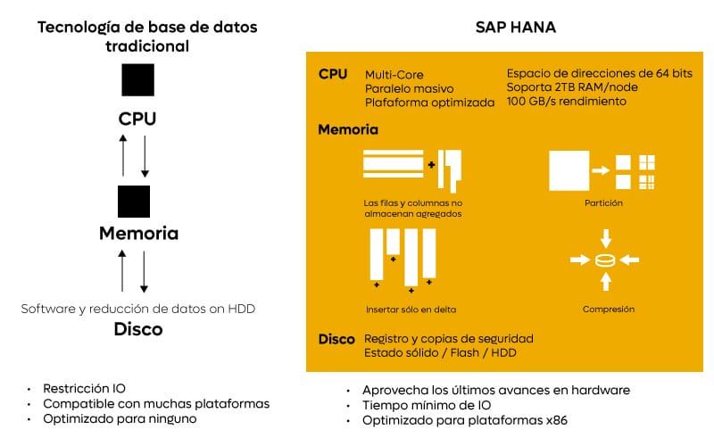 Arquitectura de SAP Hana Inforges