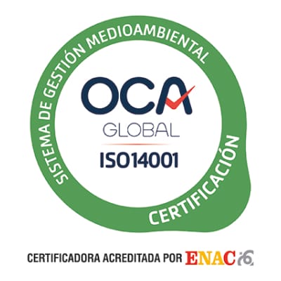 Certificado ISO 14001 Inforges