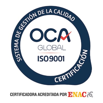 Certificado ISO 9001 Inforges