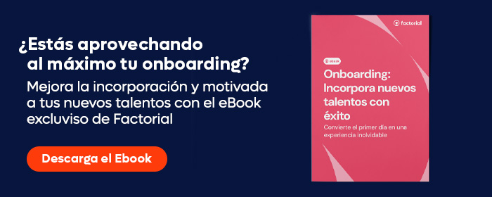 Ebook La importancia del onboarding Factorial