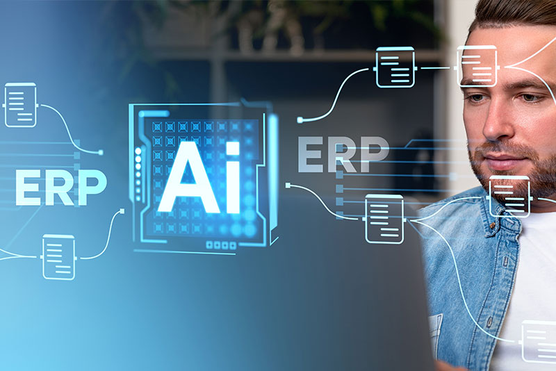 ERP con inteligencia artificial, qué es, beneficios y ejemplos