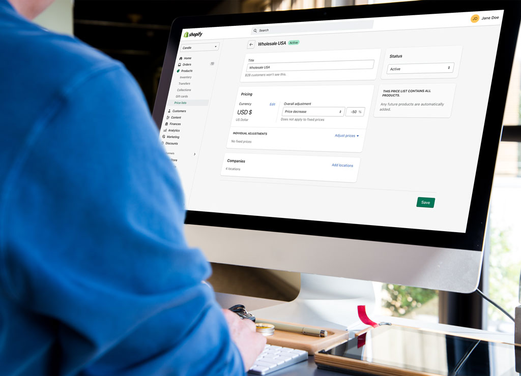 Shopify B2B: soluciones ecommerce para empresas con Inforges 4 Comercio unificado: la potencia de Shopify Plus para B2B y B2C