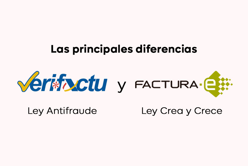 Verifactu y factura electrónica: Las principales diferencias
