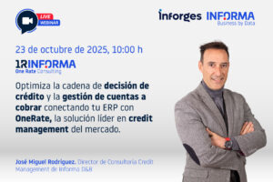 Optimiza la cadena de decisión de crédito y la gestión cuentas a cobrar conectando tu ERP con OneRate, la solución líder en credit management del mercado.