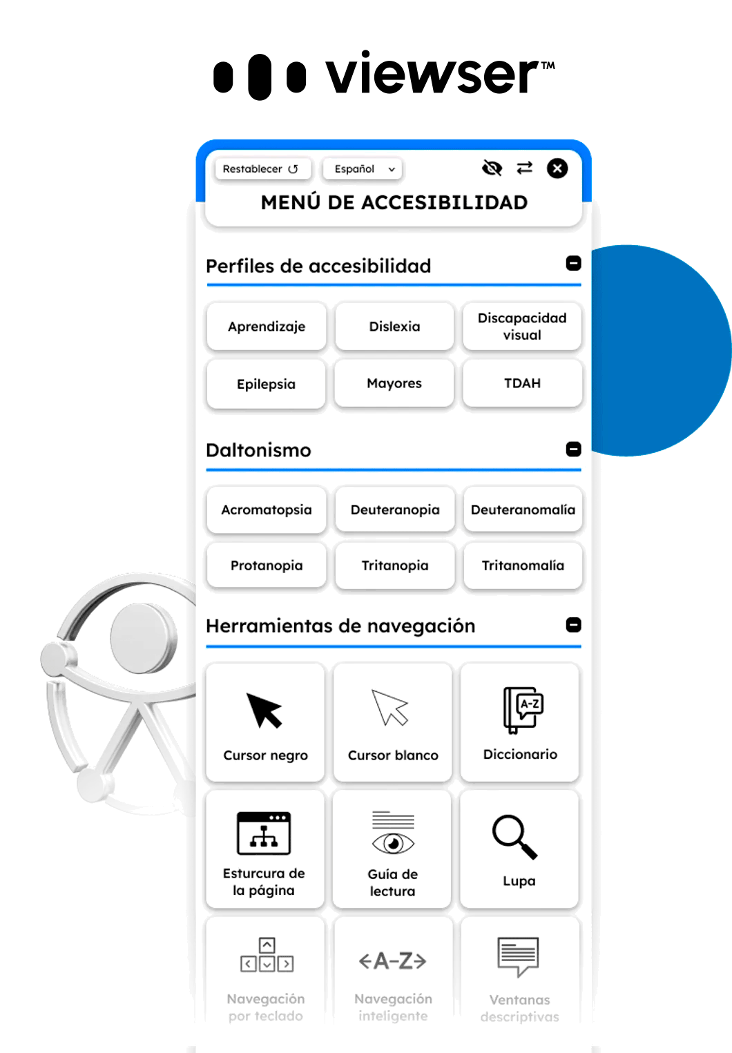 Widget accesibilidad web para empresas