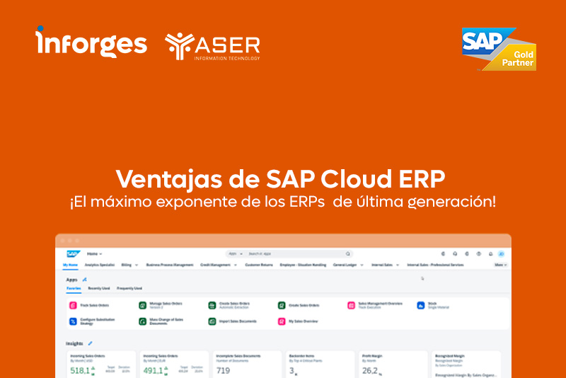 Ventajas de SAP Cloud ERP: El máximo exponente de los ERPs de última generación