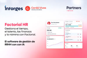 Cerdá Vives e Inforges Partner de Factorial